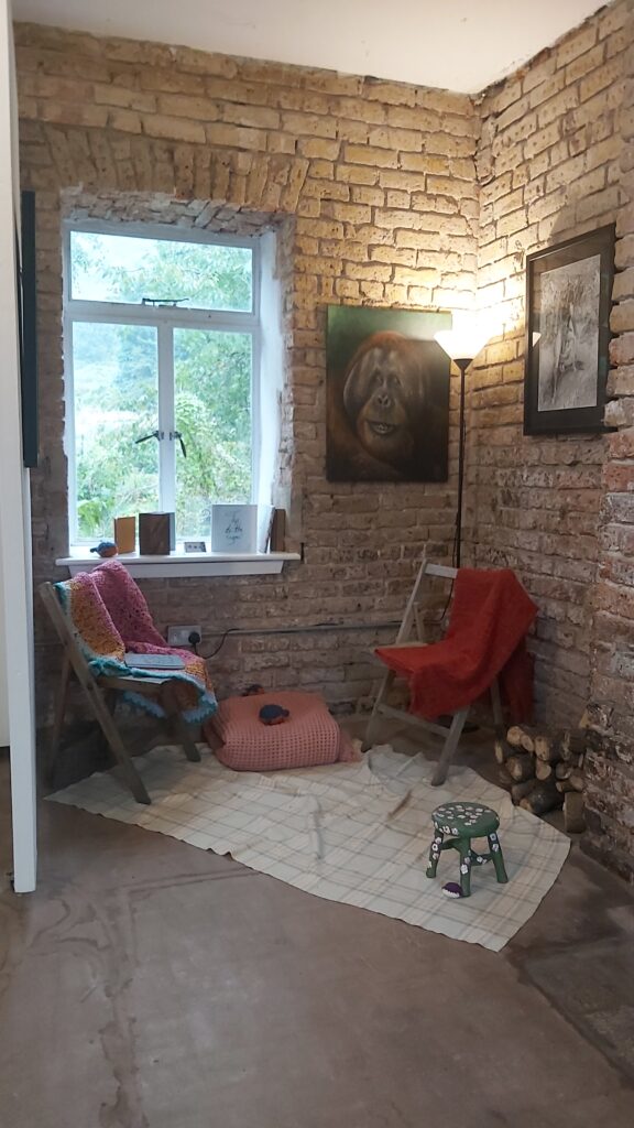 comfort object exhibition  in Llanfyllin